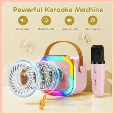 Loa karaoke mini K12 – Âm thanh cao cấp, thiết kế sang trọng, giảm giá 17% chỉ 82.700₫ 3