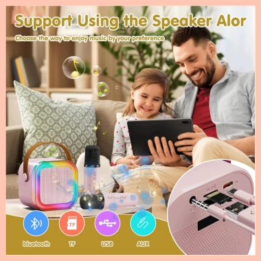 Loa karaoke mini K12 – Âm thanh cao cấp, thiết kế sang trọng, giảm giá 17% chỉ 82.700₫ 6