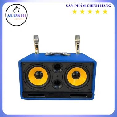 Loa Kéo Bluetooth ALOKIO V22 2 Bass Gỗ - Tặng 2 Micro Karaoke - 3 Màu, 3,5 Triệu 4 Loa Kéo Bluetooth ALOKIO V22 2 Bass Gỗ - Tặng 2 Micro Karaoke - 3 Màu, 3,5 Triệu 4