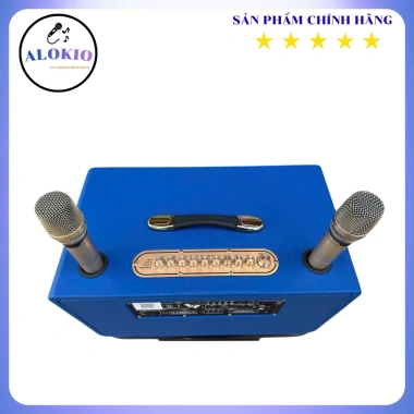 Loa Kéo Bluetooth ALOKIO V22 2 Bass Gỗ - Tặng 2 Micro Karaoke - 3 Màu, 3,5 Triệu 6 Loa Kéo Bluetooth ALOKIO V22 2 Bass Gỗ - Tặng 2 Micro Karaoke - 3 Màu, 3,5 Triệu 6