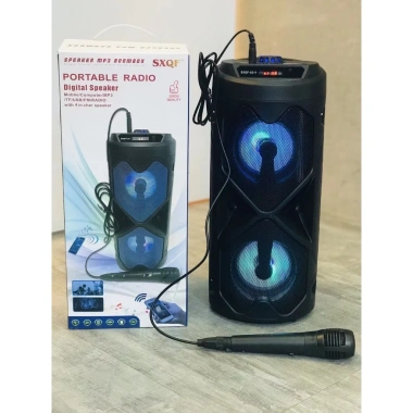 Loa Kẹo Kéo Karaoke Mini 818DW Bluetooth - Micro kèm, công nghệ âm tần, giá 209.000₫ 8