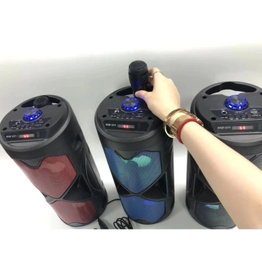 Loa Kẹo Kéo Karaoke Mini 818DW Bluetooth - Micro kèm, công nghệ âm tần, giá 209.000₫ 9