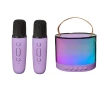 Loa không dây Mini Bluetooth Karaoke trẻ em 2 micrô Đèn LED – Giá chỉ 299.000đ 10