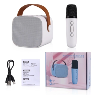 Loa micro Bluetooth karaoke mini K1-LAMJAD - âm thanh siêu hay, thiết kế sang trọng, giá ưu đãi 122.500₫