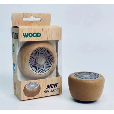 Loa mini Bluetooth gỗ thiết kế độc đáo, nhỏ gọn di động, giảm giá 22% chỉ 300.000 VND 10