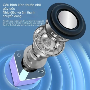 Loa mini Bluetooth TWS Series siêu trầm, di động ngoài trời, âm thanh chất lượng cao - Giá chỉ 119.000₫