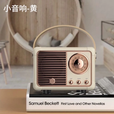 Loa mini Bluetooth vintage âm thanh mạnh mẽ, thiết kế cổ điển, giá 199.000₫ 10