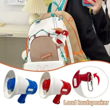 Loa Mini cầm tay ngộ nghĩnh, móc chìa khóa, megaphone trẻ em, mặt dây chuyền - giá 27.500₫ 6