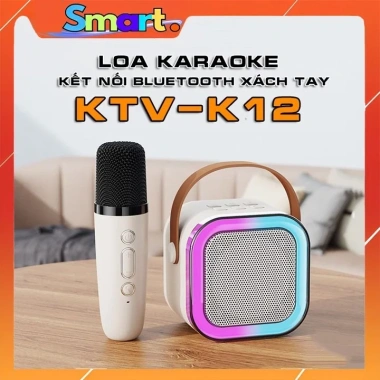 Loa Mini Karaoke K12 không dây - Âm thanh sống động, tặng 2 mic, chỉ 95.000₫ 9 Loa Mini Karaoke K12 không dây - Âm thanh sống động, tặng 2 mic, chỉ 95.000₫ 9