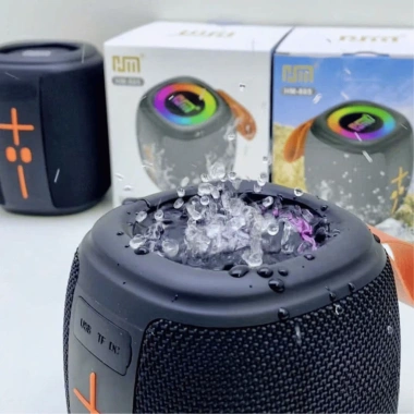 Loa Nghe Nhạc Mini HM-805 Ho Hit 2.025 - Bass Mạnh, LED Đổi Màu, Bluetooth 5.3, Pin Trâu, Giá 169k