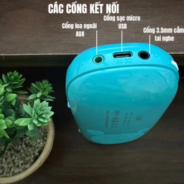 Loa Nogo Mini Q15 cho bé tắm – Ngôn ngữ đa chức năng, Bluetooth, khóa bàn phím, hẹn giờ tắt, giảm giá 499k