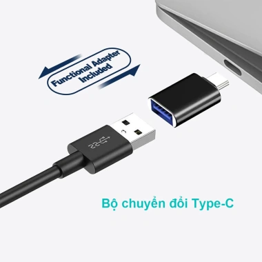 Loa PC USB nhỏ & lớn cho laptop, Bass mạnh, Card âm thanh, Tương thích Windows macOS ChromeOS 6 Loa PC USB nhỏ & lớn cho laptop, Bass mạnh, Card âm thanh, Tương thích Windows macOS ChromeOS 6