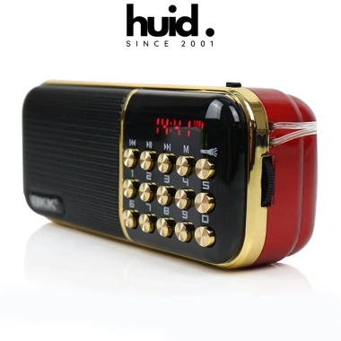 Loa Radio Mini BKK K51 - Nghe Đài, Nhạc, Kinh Phật, Đèn Pin Cực Sáng, 178k