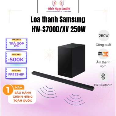 Loa Thanh Samsung HW-S700D 250W 2.024 - Giá 3.250.000, bảo hành chính hãng