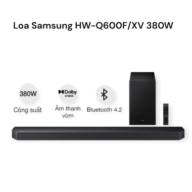 Loa Thanh Samsung Q600F Chính Hãng - Âm Thanh Mạnh Mẽ, Giá Siêu Giảm 3.29 Triệu