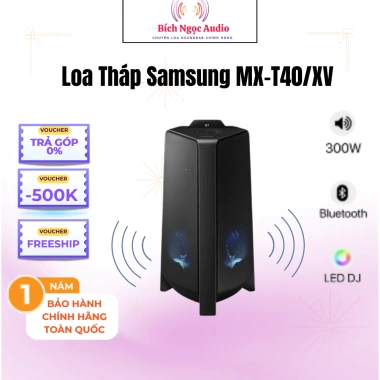 Loa Tháp Samsung MX-T40/XV Chính Hãng - Âm Thanh Sâu, Độ Bền Cao, Giá 2.090.000₫