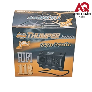 Loa Treble Thạch Anh Thumper 112 40W Loa Chép Rời Karaoke Nhỏ Gọn, Tặng Tụ Hàn Sẵn, 105.000