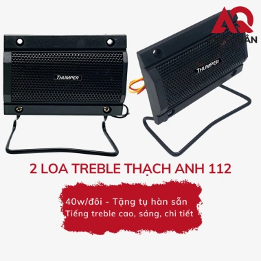Loa Treble Thạch Anh Thumper 112 40W Loa Chép Rời Karaoke Nhỏ Gọn, Tặng Tụ Hàn Sẵn, 105.000 9 Loa Treble Thạch Anh Thumper 112 40W Loa Chép Rời Karaoke Nhỏ Gọn, Tặng Tụ Hàn Sẵn, 105.000 9