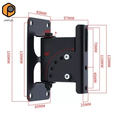 Loa Treo Tường Đa Năng, Giá Treo Trần, Dễ Lắp Đặt, Điều Chỉnh Âm Thanh 189.200đ 2