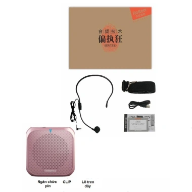 Loa trợ giảng mini ROLTON K400 đa năng 4 trong 1 - Giá ưu đãi 249.000₫