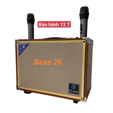 Loa Vali Bluetooth CM Audio Bass 20 - Thùng gỗ cao, 2 mic không dây, giá ưu đãi 1.689.000 3