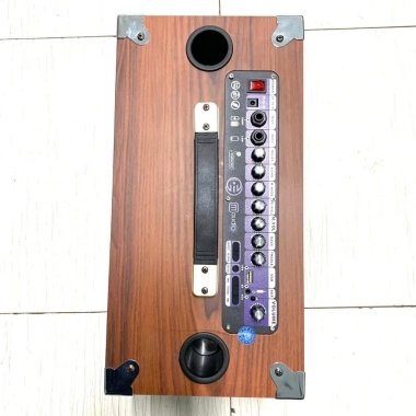 Loa Vali Bluetooth CM Audio Bass 20 - Thùng gỗ cao, 2 mic không dây, giá ưu đãi 1.689.000 4