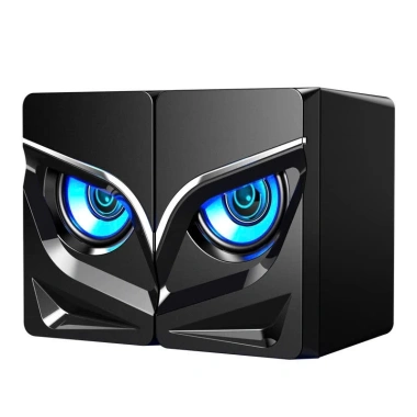 Loa Vi Tính 2.0 Mini 1.046/9.077 LED RGB - Loa Để Bàn Cao Cấp, Bảo Hành 6 Tháng, 77.998₫