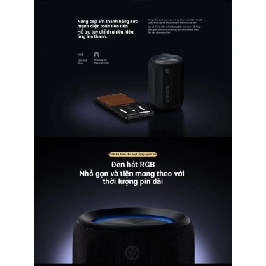 Loa Xiaomi Bluetooth Mini 6W Chính Hãng - Âm thanh chất lượng, pin 12 tháng, giá 980.000₫ 5 Loa Xiaomi Bluetooth Mini 6W Chính Hãng - Âm thanh chất lượng, pin 12 tháng, giá 980.000₫ 5