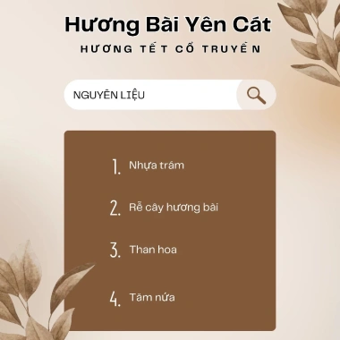 Loạt Hương Sào 60cm – Hương Bài Yên Cát Nhang Bắc, Cháy 150 Phút, Hương Tết – 90.000₫