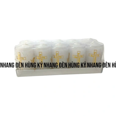 Lốc 10 ống Đèn cầy ống lớn cao 7cm, đường kính 4.2cm - Giá ưu đãi 130.000₫ 6