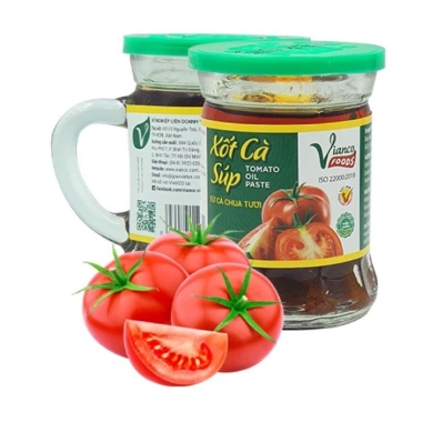 Lốc 12 hũ 40-45-50g - Cà ri dầu, Bò kho dầu, Sa tế dầu, Xốt cà súp Vianco 179k 6