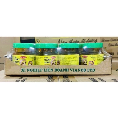 Lốc 12 hũ 40-45-50g - Cà ri dầu, Bò kho dầu, Sa tế dầu, Xốt cà súp Vianco 179k 10