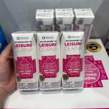 Lốc 3 Hộp Leisure Cerna 250ml - Giá ưu đãi 147.000đ, tiết kiệm hơn so với 191.100đ 3 Lốc 3 Hộp Leisure Cerna 250ml - Giá ưu đãi 147.000đ, tiết kiệm hơn so với 191.100đ 3