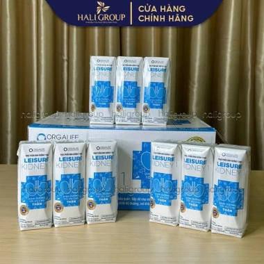 Lốc 3 Hộp Leisure Kidney 1 – Soup dinh dưỡng giảm protein, hỗ trợ thận, 126.000₫ 3 Lốc 3 Hộp Leisure Kidney 1 – Soup dinh dưỡng giảm protein, hỗ trợ thận, 126.000₫ 3