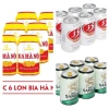 Lốc 4 lon Bia Hà Nội 333 Bia Sài Gòn 330ml Giá ưu đãi 65.210 VND Thơm ngon giải khát