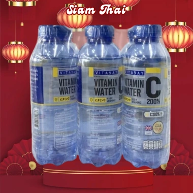 Lốc 6 Chai Vitaday Thái Lan Vitamin C Water Honey 250% - 470ml, Giá chỉ 119.999₫
