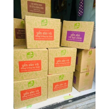 Lốc 6 chai Yến sào Green Bird 4 vị 185ml - Giảm còn 150.000đ, tăng sức đề kháng, dinh dưỡng cho cả gia đình
