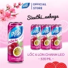 Lốc 6 Lon Nước Chanh Leo Pushmax 320ml - Giá ưu đãi 50.531 VND, vị chanh tươi mát