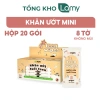 Lốc 8 gói Teen EcoWipes mini 8 tờ không mùi, bỏ túi tiện lợi cho học sinh sinh viên - chỉ 26.000 VND 10
