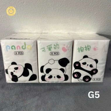 Lốc 9 gói khăn giấy khô nhỏ gọn 3 lớp Tick Tick bột gỗ nguyên chất, bỏ túi đa năng, hoạt hình đáng yêu - giá ưu đãi 32,760 VND 7