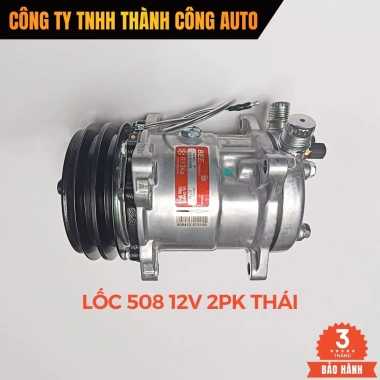 Lốc điều hòa 508 12V 2PK – Lốc lạnh, nén hàng Thái Lan chính hãng, giá 2.15 triệu 2