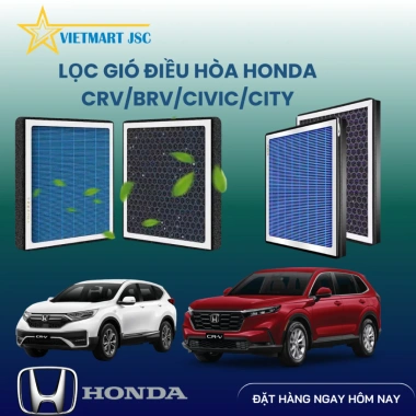 Lọc Gió Điều Hòa Cao Cấp cho Honda BRV, City, CRV, Civic - Giá chỉ 219.000₫ tại Vietmart Vinal 10 Lọc Gió Điều Hòa Cao Cấp cho Honda BRV, City, CRV, Civic - Giá chỉ 219.000₫ tại Vietmart Vinal 10