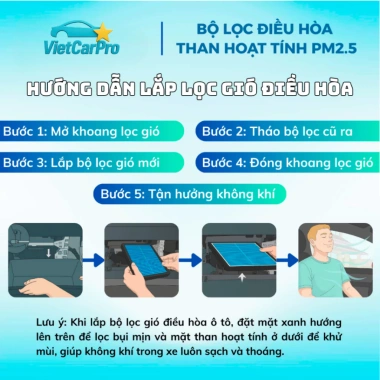 Lọc Gió HEPA Hyundai Sonata – Than Hoạt Tính, Nhập Khẩu Vinal, Giá 219,114₫ 2