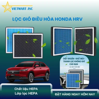 Lọc gió Honda HRV Vinal và Vietmart – Than hoạt tính, giảm giá 219.073 VND