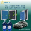 Lọc Gió Ô Tô HEPA Khử Mùi Than Hoạt Tính + 2 Thùng Nước Rửa Kính 4L - Giá ưu đãi 184.100 VND