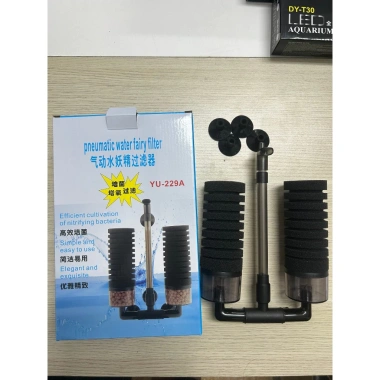Lọc sủi vi sinh Bio QS-100A QS-200A YU 228A 229A - Bông lọc đôi, khoang chứa, 28.000₫