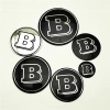 Logo Brabus Mercedes 75mm chữ B, vô lăng 52mm, dán bánh xe 56mm - Giá 58.389₫