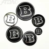 Logo Brabus Mercedes 75mm chữ B, vô lăng 52mm, dán bánh xe 56mm - Giá 58.389₫ 8