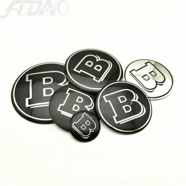 Logo Brabus Mercedes 75mm chữ B, vô lăng 52mm, dán bánh xe 56mm - Giá 58.389₫ 9