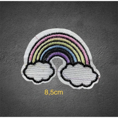 Logo thêu cầu vồng ủi nhiệt siêu đẹp - Giá chỉ 10.000đ, chất lượng cao, siêu bền